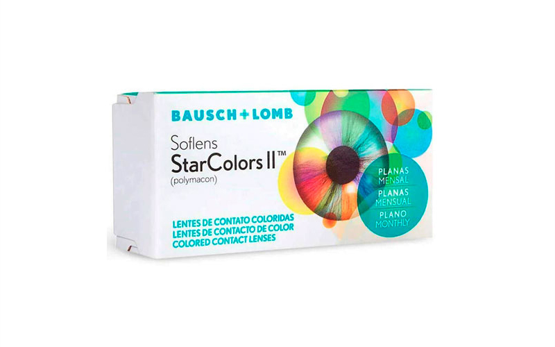 Lentes de contacto Cosm�ticos Baush&Lomb SofLens StarColors neutro