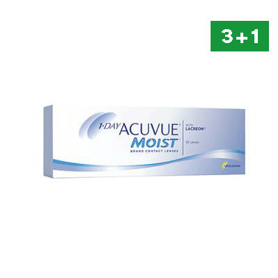 Lentes de contacto Acuvue 1 Day Moist